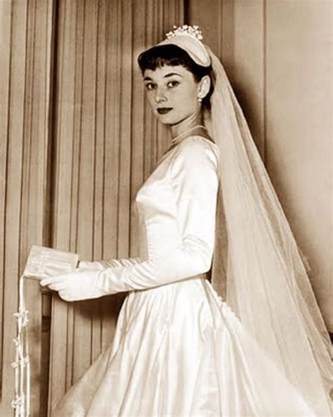 audrey hepburn givenchy 1955 wedding dress